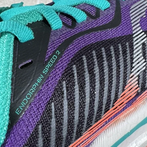 Saucony Womens Endorphin Speed 2 S10688-20 Purple Running Shoes Sneakers Size 7 - Picture 8 of 8